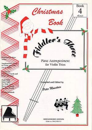 Peter Mountain: Fiddler's Three Christmas Piano Accompaniment Bk4