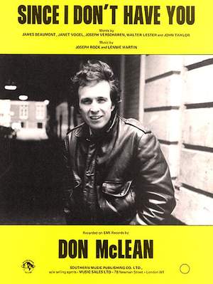 Don McLean: Since I Don'T Have You