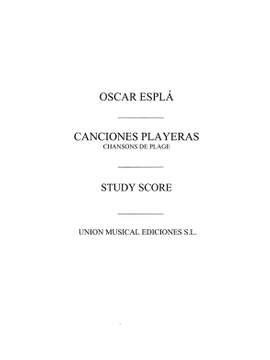 Oscar Espla: Canciones Playeras