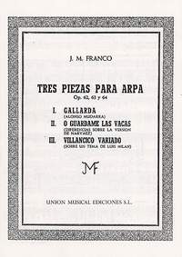 Franco Tres Piezas Op.62,63,64