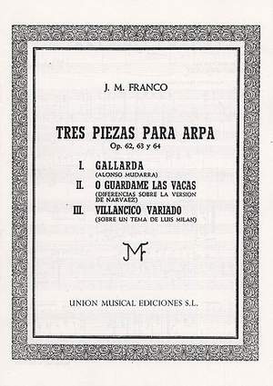 Franco Tres Piezas Op.62,63,64