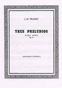 Franco Tres Preludios Op.55
