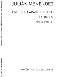 Menéndez: Dieciocho Estudios Caracteristicos