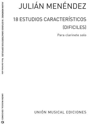 Menéndez: Dieciocho Estudios Caracteristicos