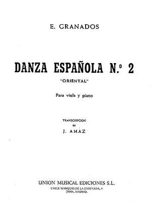 Enrique Granados: Danza Espanola No.2 - Oriental (Viola/Piano)