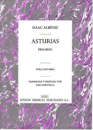 Isaac Albéniz: Asturias Preludio (Maravilla) Guitar
