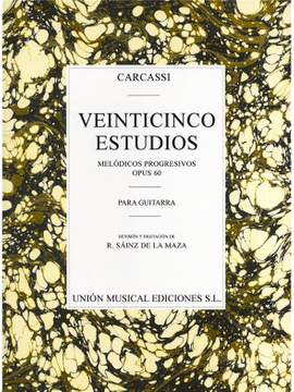 Matteo Carcassi: Twenty-Five Estudios Progresivos