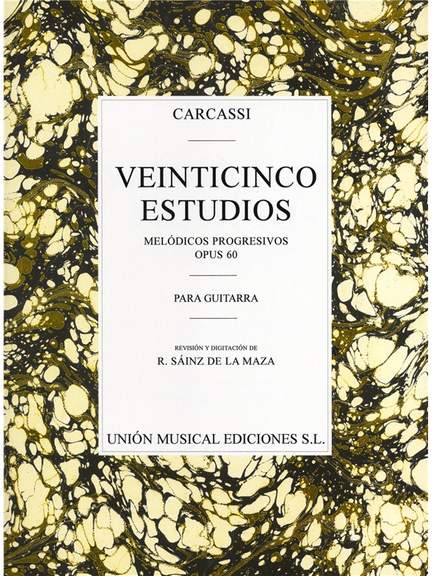 Matteo Carcassi: Twenty-Five Estudios Progresivos