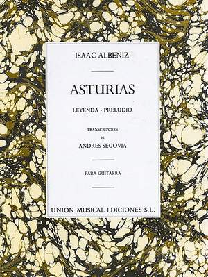 Isaac Albéniz: Albeniz Asturias Preludio (segovia) Guitar