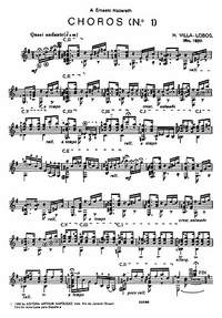 Heitor Villa-Lobos: Choros No.1