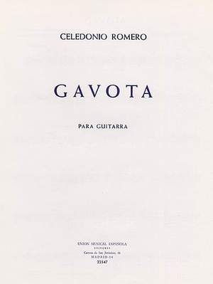 Celedonio Romero: Gavota Guitar
