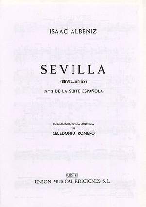 Isaac Albéniz: Sevilla Sevillanas No.3