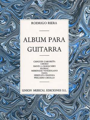 Rodrigo Riera: Album Para Guitarra