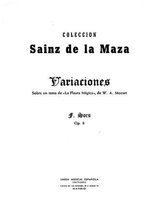 Fernando Sor_Wolfgang Amadeus Mozart: Variations On A Theme Of Mozart (Magic Flute)