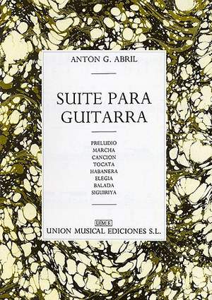 Anton Garcia Abril: Suite Para Guitarra