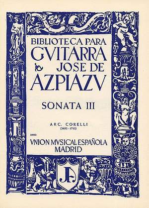 Arcangelo Corelli: Sonata III (Azpiazu)