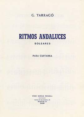 Ritmos Andaluces Soleares Guitar