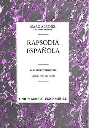 Albeniz: Rapsodia Espanola for Two Pianos
