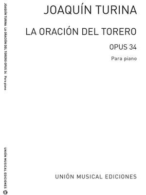 Joaquín Turina: La Oracion Del Torero Op.34 Piano
