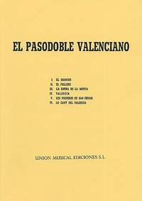 Isaac Albéniz: Pasodoble Valenciano Piano Album