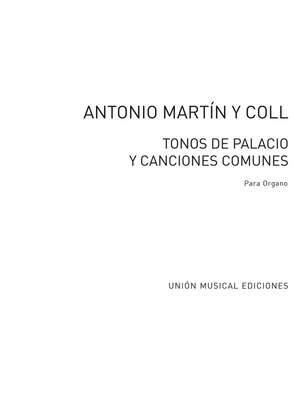 Tonos De Palacio y Canciones Comunes Volume 1