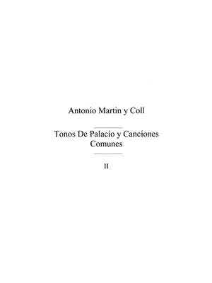 Tonos De Palacio y Canciones Comunes Volume 2