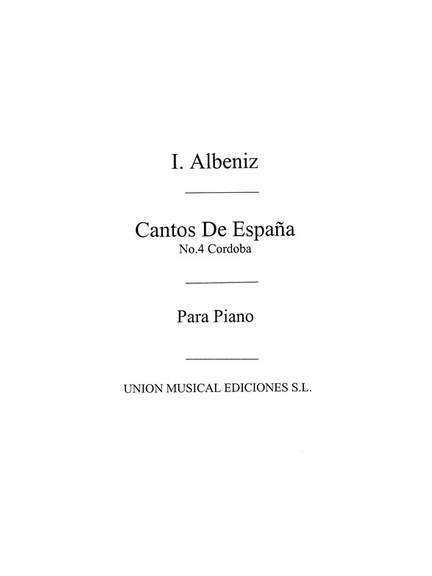 Isaac Albéniz: Danza Espanola No.4