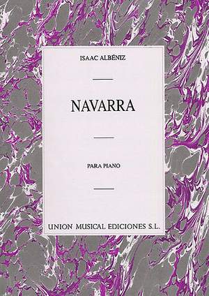 Isaac Albéniz: Navarra Op. Post. Completed By Severac (Piano)