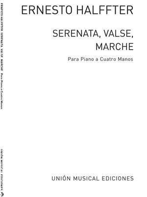 Ernesto Halffter: Serenata Valse Marche (Piano Duet)