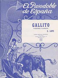 Santiago Lope: Gallito (Pasodoble Flamenco)
