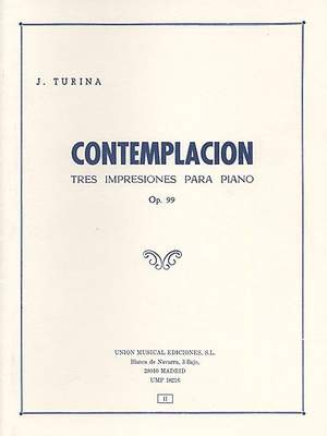 Joaquín Turina: Contemplacion Do Tres Impresiones