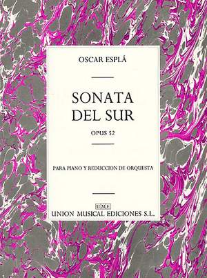 Oscar Espla: Espla Sonata Del Sur Op.52