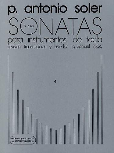 P. Antonio Soler/ソレール/Sonatas II 21〜40 Antonio Soler: Sonatas Volume 2 (No.21 - 40) | Presto Music