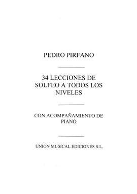 34 Lecciones De Solfeo