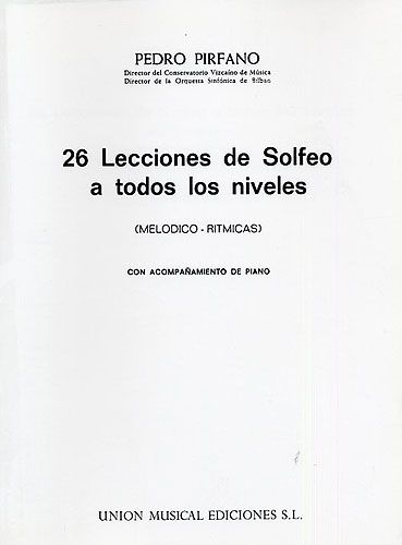 26 Lecciones De Solfeo
