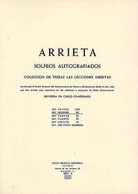 Pascual Arrieta: Coleccion De Solfeo Ii