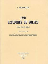 J Reventos: 120 Lecciones De Solfeo Iii