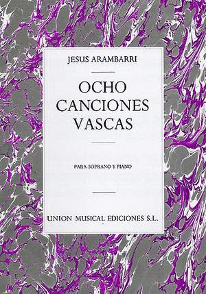 Jesus Arambarri: Jesus Arambarri: Ocho Canciones Vascas