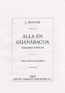 Alla En Guanabacoa Habanera