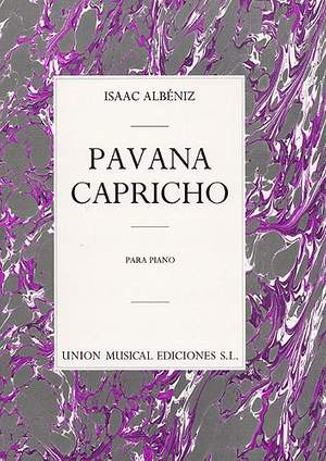 Isaac Albéniz: Albeniz Pavana Capricho Op.12 Piano