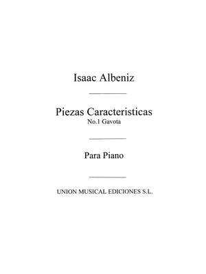 Isaac Albéniz: Gavota No.1 From Piezas Caracteristicas Op.92