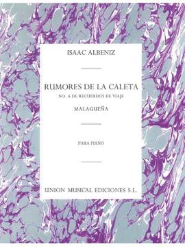 Isaac Albéniz: Rumores De La Caleta No. 6 Op. 71