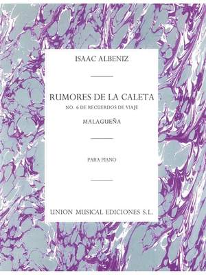 Isaac Albéniz: Rumores De La Caleta No. 6 Op. 71