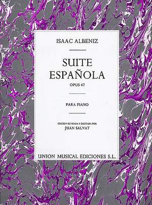 Isaac Albéniz: Isaac Albeniz: Suite Espanola Op.47