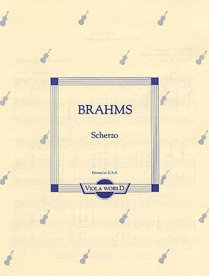 Johannes Brahms: Scherzo