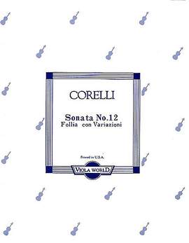 Arcangelo Corelli: Sonata No.12 La Folia Con Variazoni