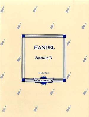 Georg Friedrich Händel: Sonata in D