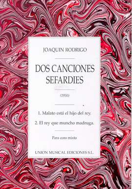 Joaquín Rodrigo: Joaquin Rodrigo: Dos Canciones Sefardies
