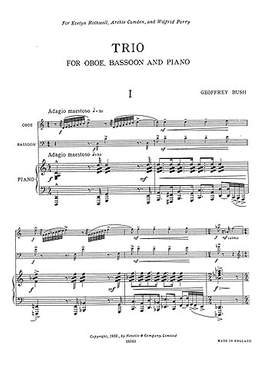 Geoffrey Bush: Trio
