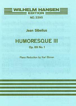 Jean Sibelius: Humoresque III Op. 89a